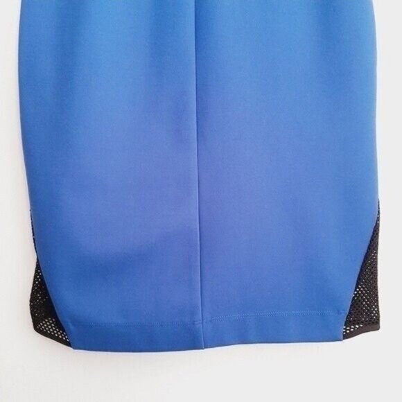 PERIPHERY Sheath Bodycon Knee Length Dress Cobalt Blue Sz M - Picture 5 of 11